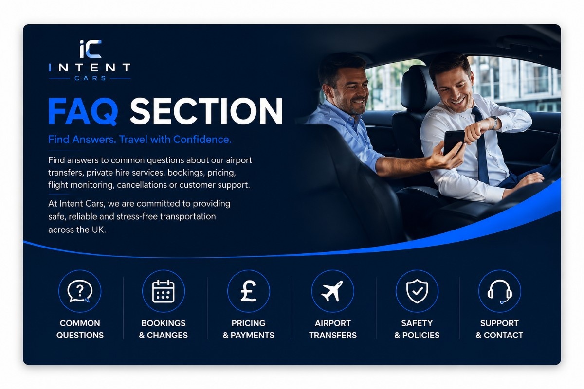 Illustration representing Intent Cars airport transfer and private hire services